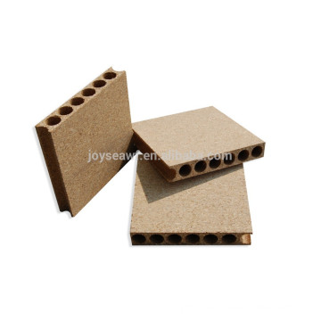 Material de pino Panel de aglomerado hueco para puerta / tablero tubular núcleo de puerta / tablero de aglomerado para la construcción